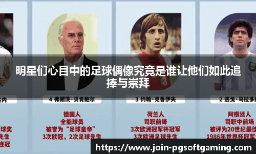 明星们心目中的足球偶像究竟是谁让他们如此追捧与崇拜